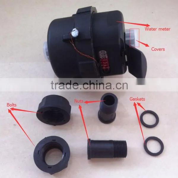 Class C Volumetric Type Rotary Piston Remote Reading Water Meter / Brass Water Meter photo-2