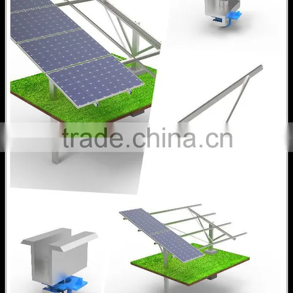 Concreted Roof Solar Bracket/ Solar Rack Support Sturcture photo-6