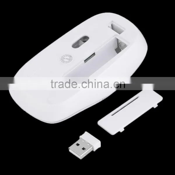 2.4 Ghz Wireless Optical Mouse 1000dBi Mice USB for PC Laptop G-136 With Short Cut Button Wholesale photo-4