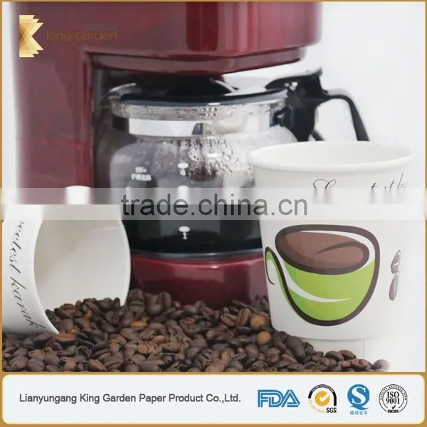 Made in China Customized Logo Printed Paper Cup Disposable With Lids photo-4