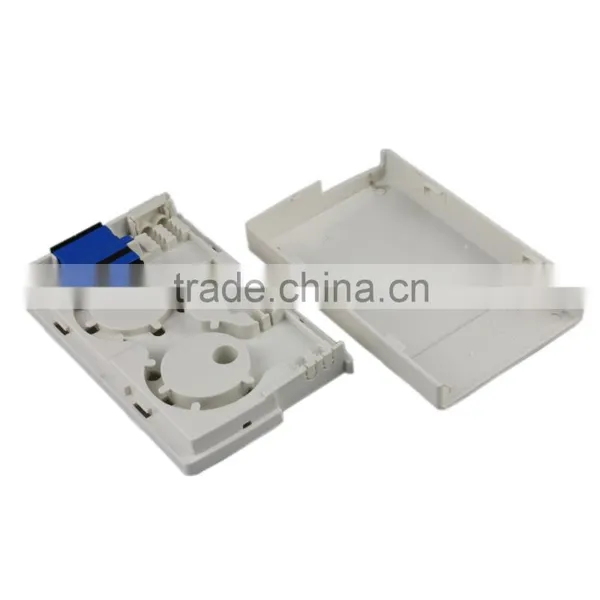 FTTH High Quality Flame Retardant FTTH 2 * SC Fiber Optic Adapter Fiber Optic Terminal Box photo-5