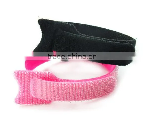 Customized Hook And Loop Tape Cable Ties Tidy Straps Organiser photo-2