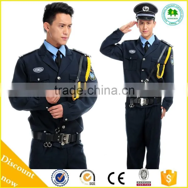 Wholesale Security Guard Uniform Shirts / Security Uniform Shirts / Uniform For Security Guard With Good Quality photo-3