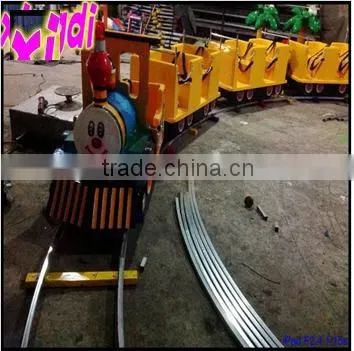 2016 Manufacture Outdoor Amusement Park Electric Trains for Sale photo-4