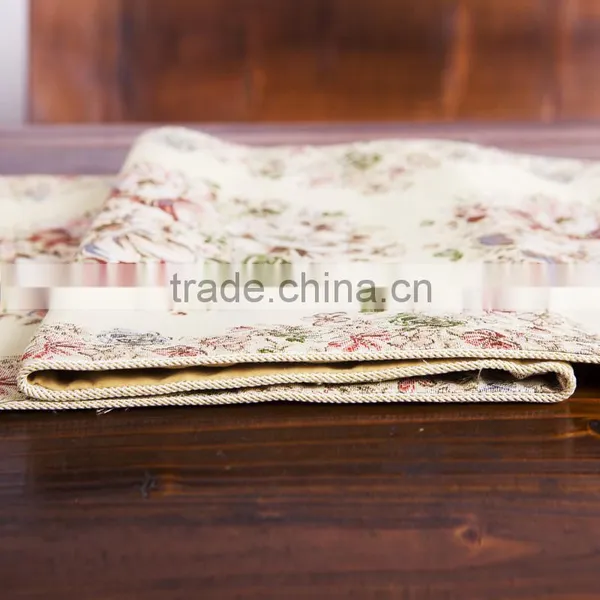 FACTORY Wholesale Splice Table Cloth Burlap Table Runner photo-3