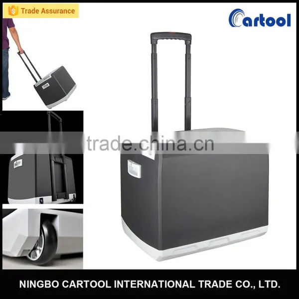 With Wheels Thermoelectric Cooler Warmer Hot Cold Mini Fridge photo-2