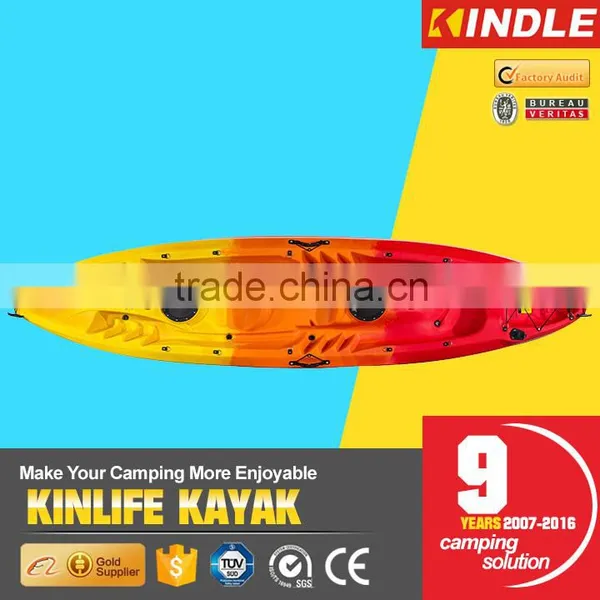 3.7M LLDPE 3 Person Sit on Top China Kayak photo-2
