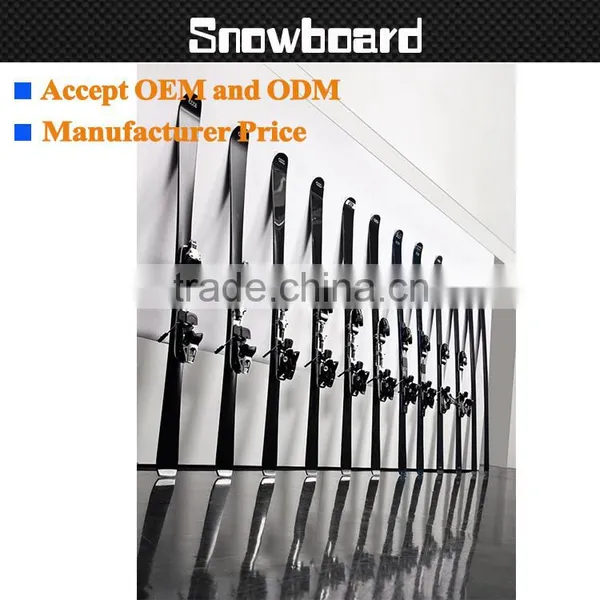 Custom Lightweight Carbon Fiber Snowboard and OEM or ODM Good Quality Ski Product