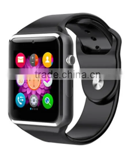 2016 Most Fashionable Multifunctional Metal Plating 1.54 Inch MTK6260 A A1 Smart Watch for Mobile Phone photo-3