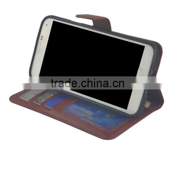 Retro Wallet Stand Leather Case,Book Magnetic Leather Case For Moto Goodle Nexus 6 photo-3