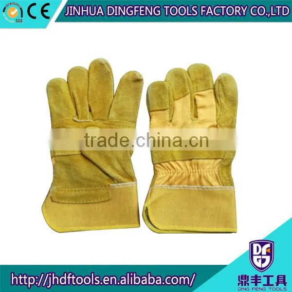 Working Gloves Ordinary Leather Industrial Leather Gloves Supplier in China Working Leather Gloves photo-4