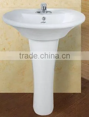 FH12 Washbasin Pedestal Bathroom Design Sanitary Ware Ceramic WC