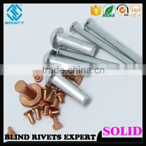 PAN HEAD ALUMINUM SOLID RIVETS photo-3