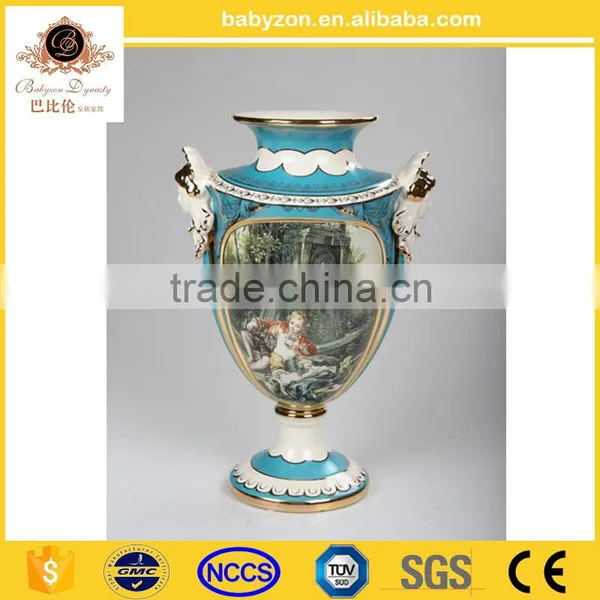 2016 NEW European Decorative Ceramic Porcelain Flower Vase