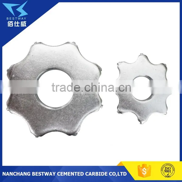 8 Teeth Tungsten Carbide Scarifier Cutters in Floor Preparation photo-2