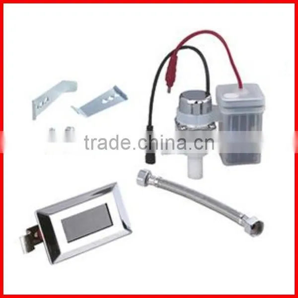 Cheap floor-standing urinal accessories active electric DC flush valves men's toilet sensor T301-6