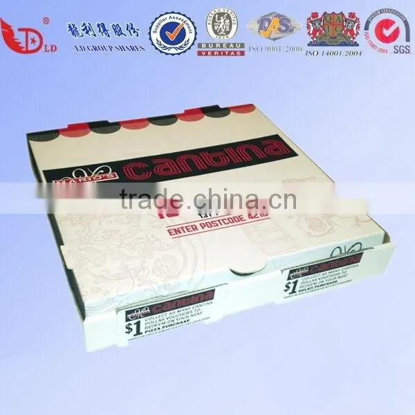 Custom Printing Paper Pizza Box Corrugated Pizza Box Wholesale Supplier's Choice photo-3
