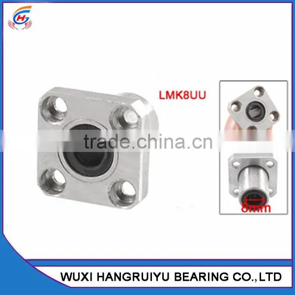 8mm Inner Diameter Square Flange Linear Motion Bushing Ball Bearing LMK8UU photo-2