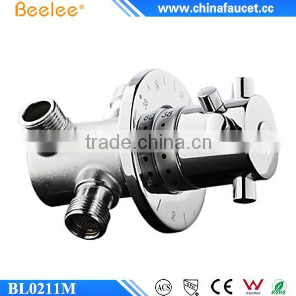 Beelee BL0211M G1/2" Brass Thermostatic Mixing Valve, Thermostatic Control Valve photo-5