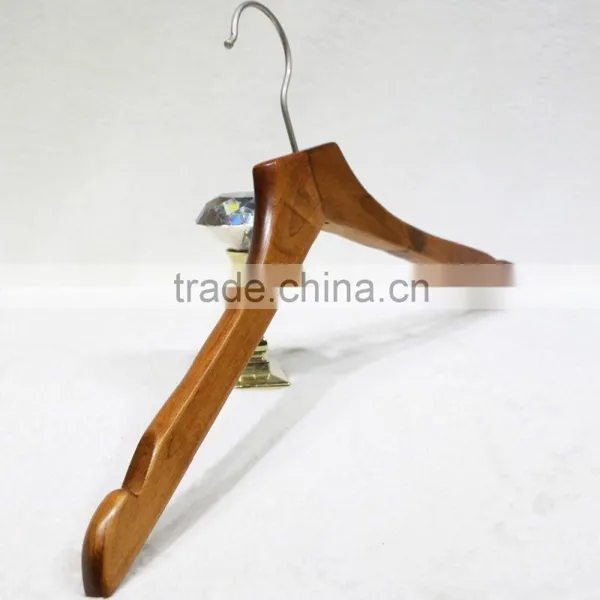 Good Selling Non- Slip Slender Wooden Cloth Hanger FACTORY photo-2