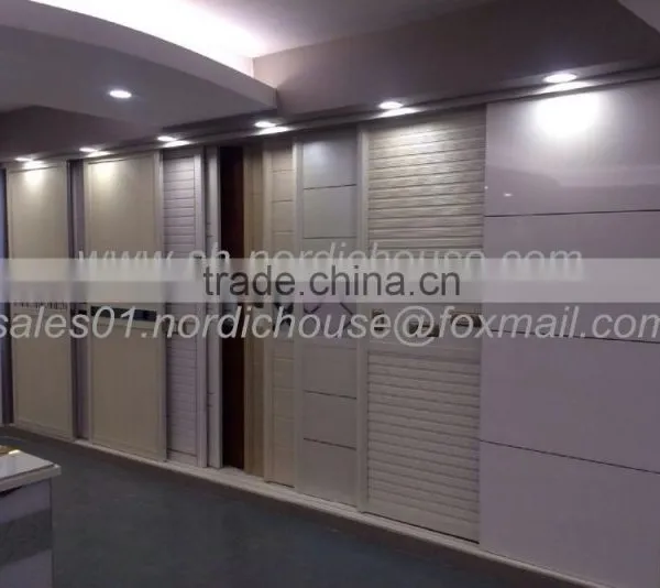 Factory Wholesale Lastest Bedroom Wooden Wardrobe Closet Sliding Door Designs