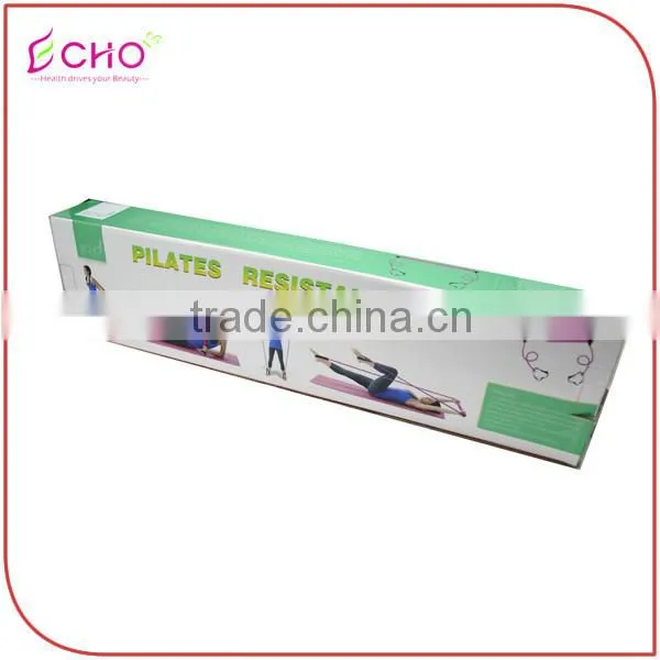 Fitness Pilates Resistance Exercise Bar With Tubing photo-6