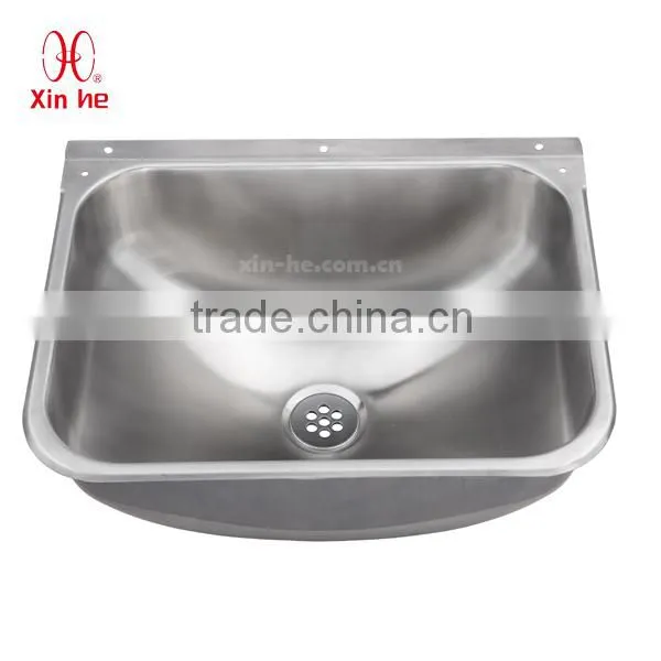 Stainless Steel Bucket Sink Mop Sink, Commercial Cleaner Sink for Public Sanitation photo-2