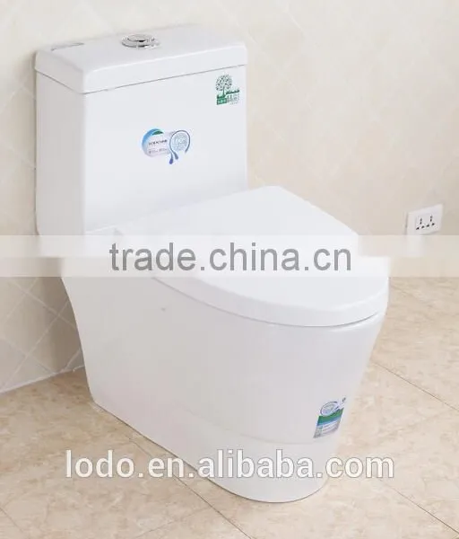TOP SALES SIPHONIC S-TRAP 300MM SINGLE PIECE TOILET photo-2