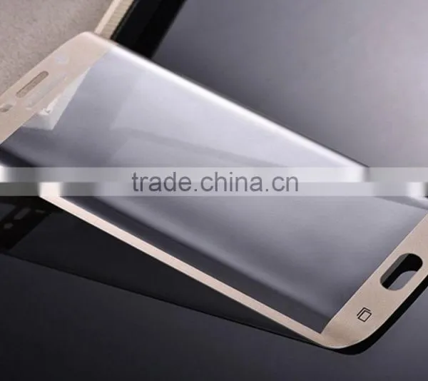 Premium Top Quality 9H Hardness Full Cover 3D Curved Tempered Glass Screen Protector for Samsung Galaxy S6 Edge S6 Plus Edge photo-3
