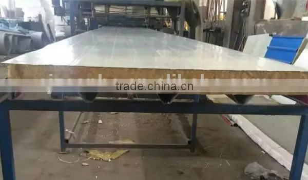 Prefab House Building Material EPS and Rock Wool Sandwich Panel photo-3