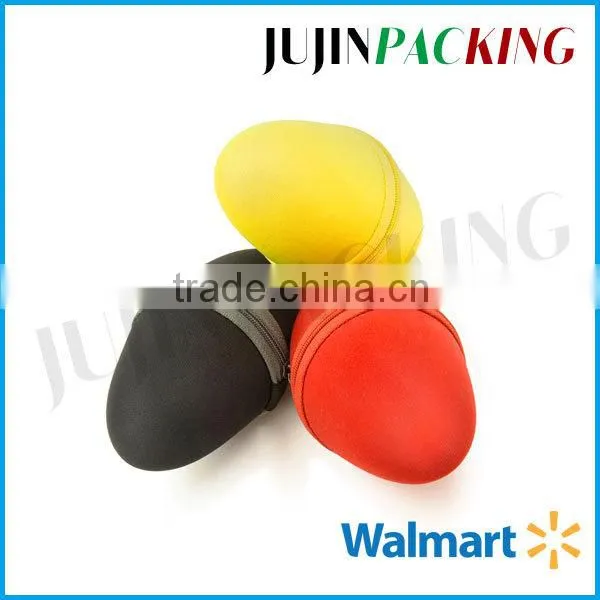 Egg Model Zipper Closure Carrying Case for Sunglasses