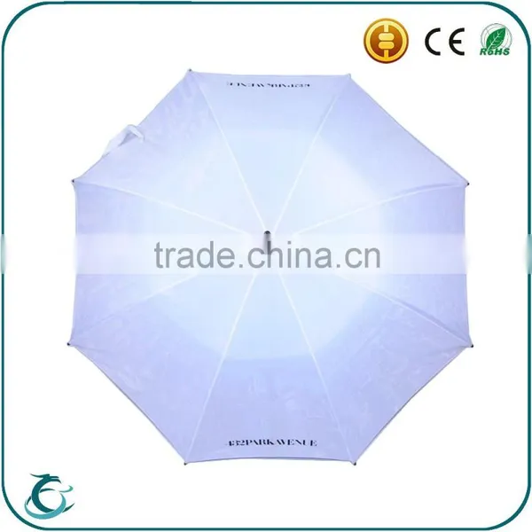 Fashion 2 Layer Auto Open Wooden Golf Umbrella photo-4
