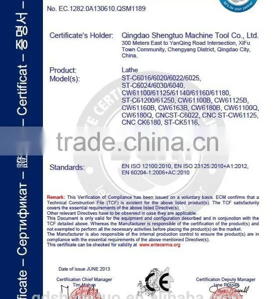 C6030 China Qingdao Shengtuo Manufacturer Direct Marketing Floor Spilt Lathe photo-6