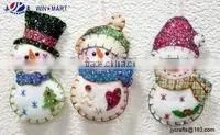 Good Quality Snowman Ornament Santa Ornament photo-4