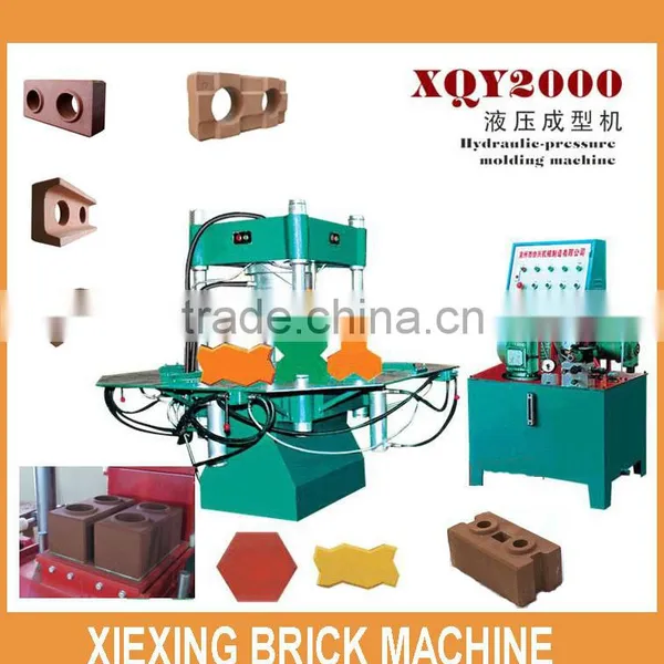 XQY2000 Clay Curbstone Brick Machine