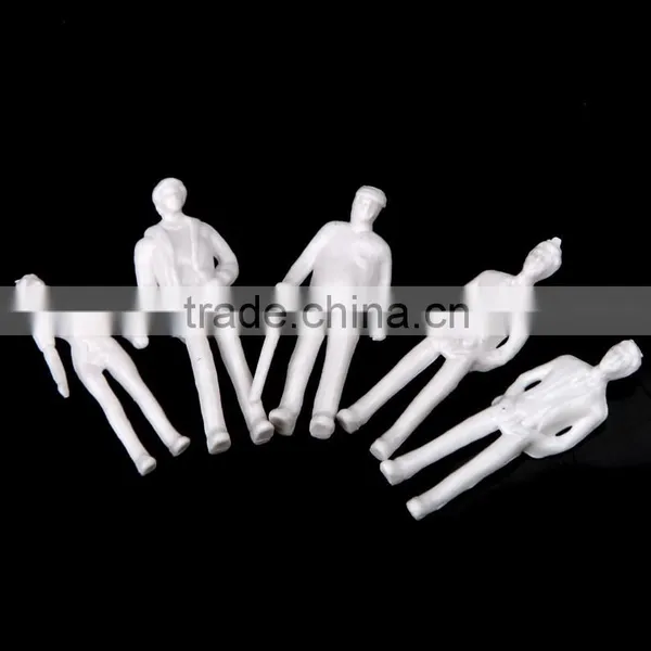 Architecture Model Maker White Plastic Figure, Figure Toy photo-2