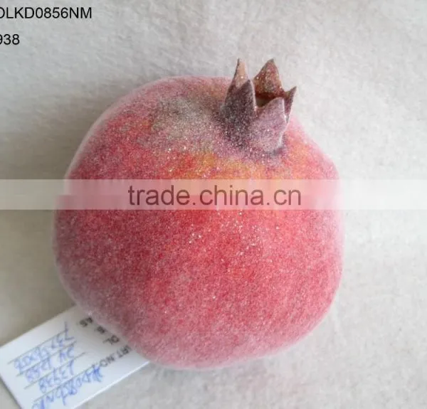 Decorative Artificial Foam Pomegranate Fruits 3.5"*3.5" With Emulation Sugar for Havest Home Decoration photo-2