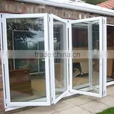 2016 Europe Design Hot Selling Upvc Folding Windows and Doors China UPVC Manufacture Sliding Casement Folding Windows photo-3