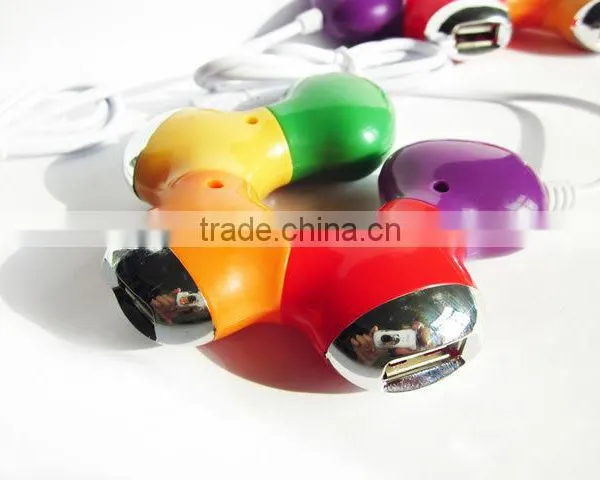 Flower-designed 4-port Usb 2.0 Hub for Promotions Business Gifts photo-4
