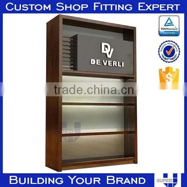 Customized Fashionable MDF Veneered Wall Shelf photo-4