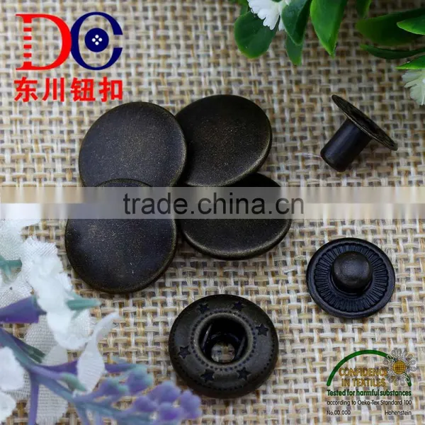 Wholesale Button With Coat Fastener Fabric Covered Snap Button for Clothing photo-2
