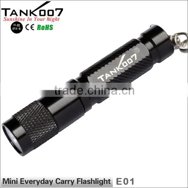 Led Flashlight Keychain Aluminium Flashlight Led Flashlight Keychain With Moq 1000pcs TANK007 E01 photo-4