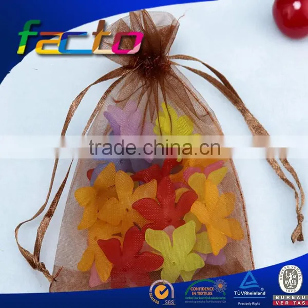 Custom Printed Organza Bag Fashion Lace Fabric photo-2
