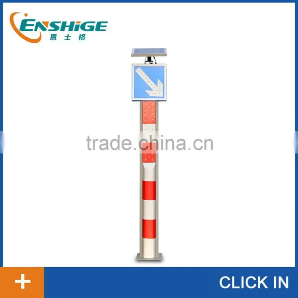 Solar Traffic Arrow Board of Linear Guide Road Sign photo-5