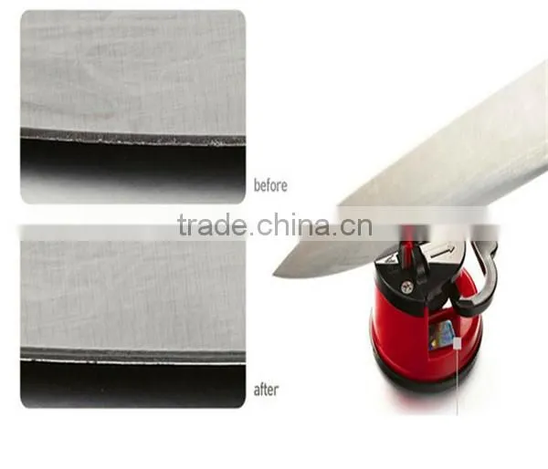 Korean Super Sucker Tungsten Steel Sharpener Home Kitchen Tungsten Steel Knife Sharpener With a Sucker photo-4