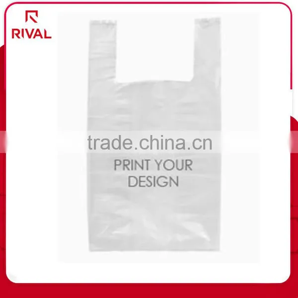 Daily Sales Plastic T-shrt Bag for Grocery Business