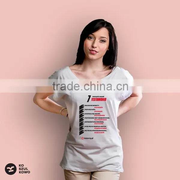 2016 Custom Design Tshirt Print Logo Slogan Screenprint Transfer DTG OEM Service Women Men Unisex photo-5