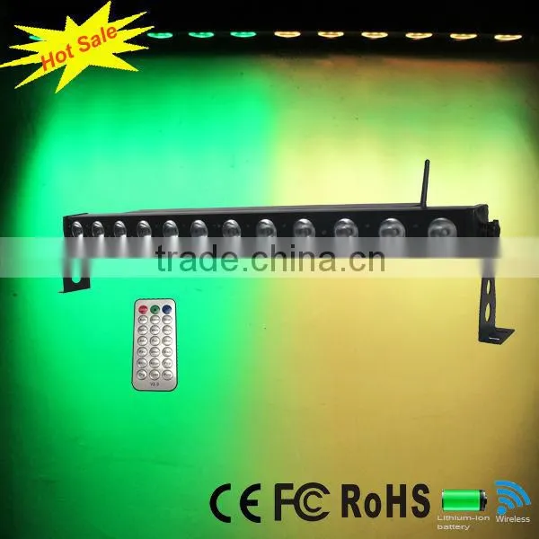No Battery Powered Wireless Dmx Led String Wash Light Bar photo-4