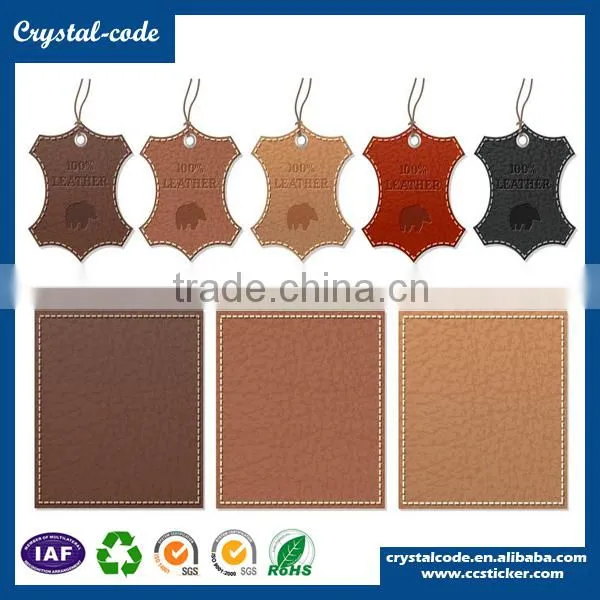 Clothing Custom Embossed Leather Label photo-5