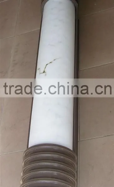 Hot Sale Highly Transparent Artificial Marble Resin Column photo-3